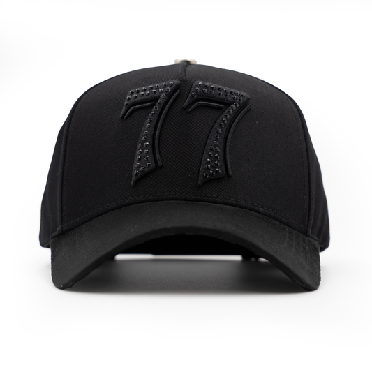 BARBAS HATS "77 TOTAL BLACK"